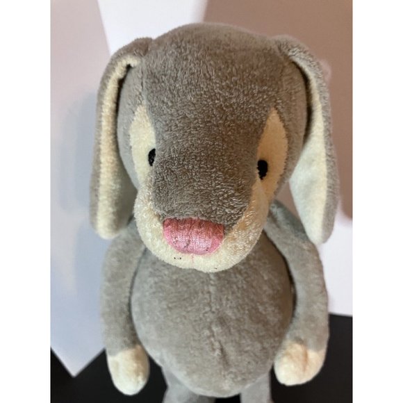 Manhattan Toy Company Gray Bunny Rabbit 17" Plush Stuffed Animal 2009 EUC - Picture 5 of 14
